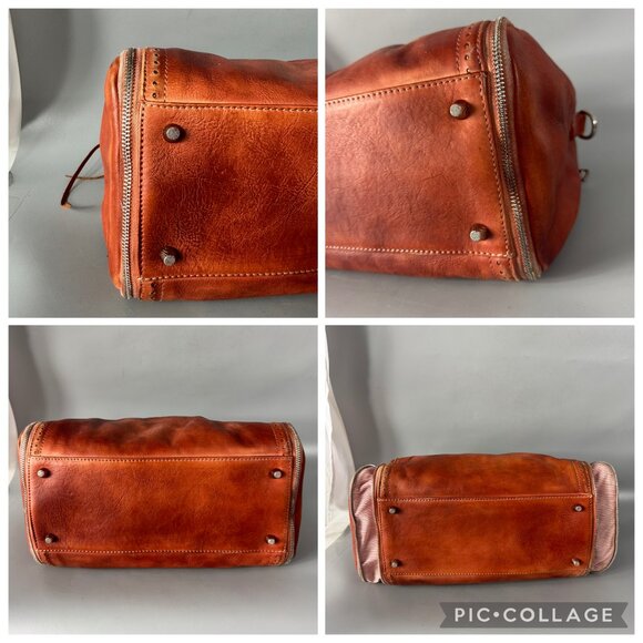 Old Trend Lily Leather Satchel with Crossbody Strap - Picture 15 of 15